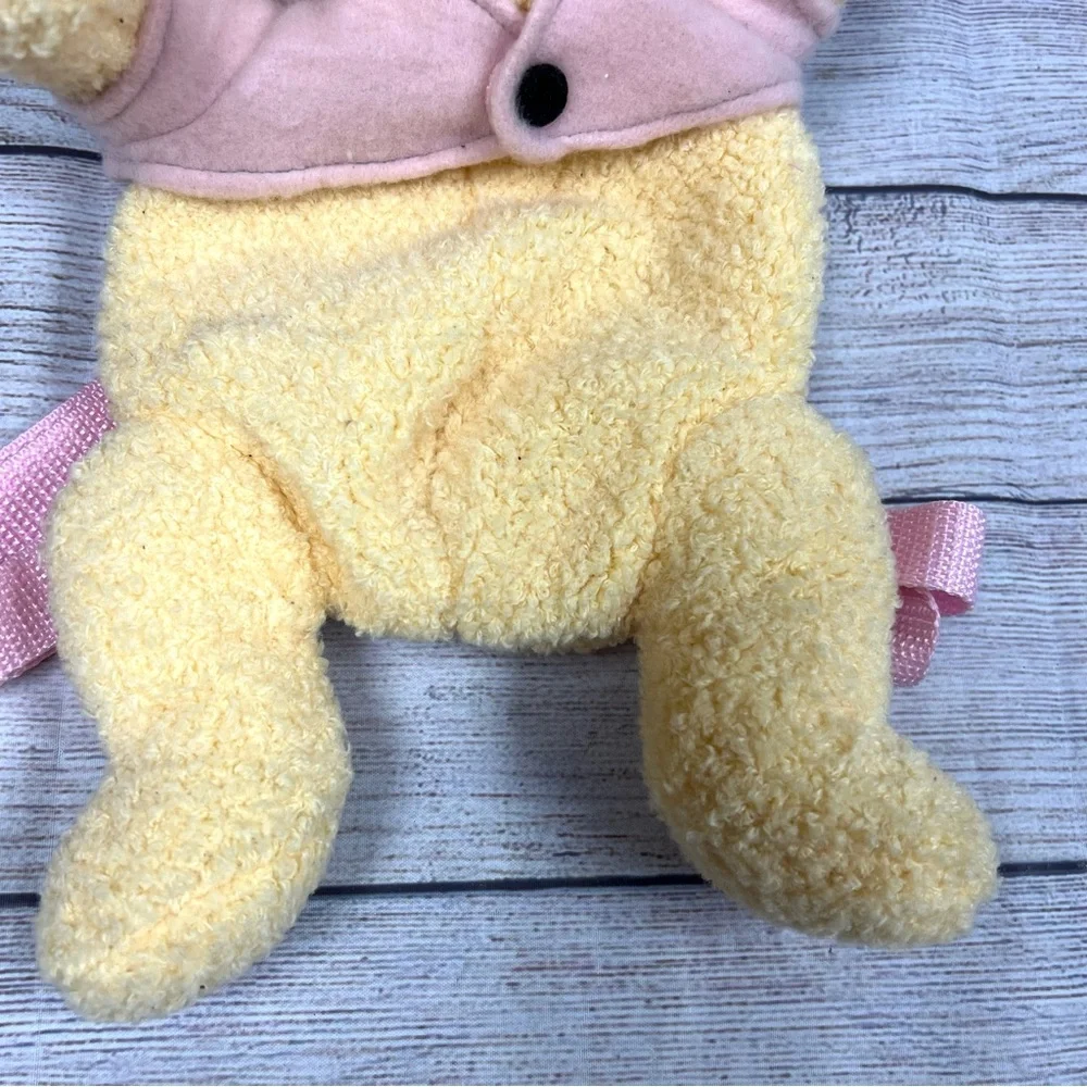 Disney Winnie The Pooh Vintage Kids Small Plush Toy Backpack Y2K Cartoon